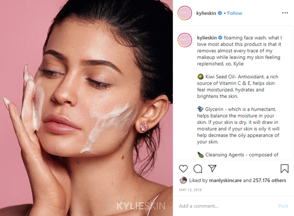 Kylie Skin Face Wash