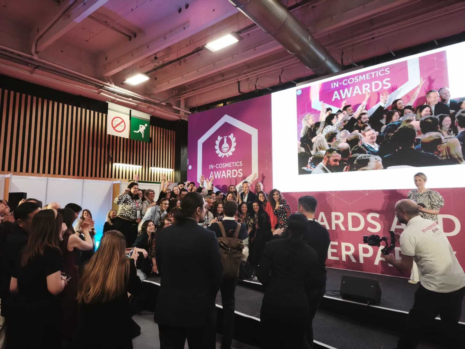 Winners of the in-cosmetics Global awards