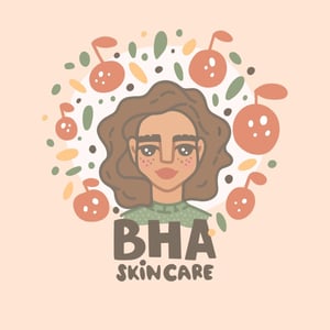 bha exfoliators hand drawn illustration